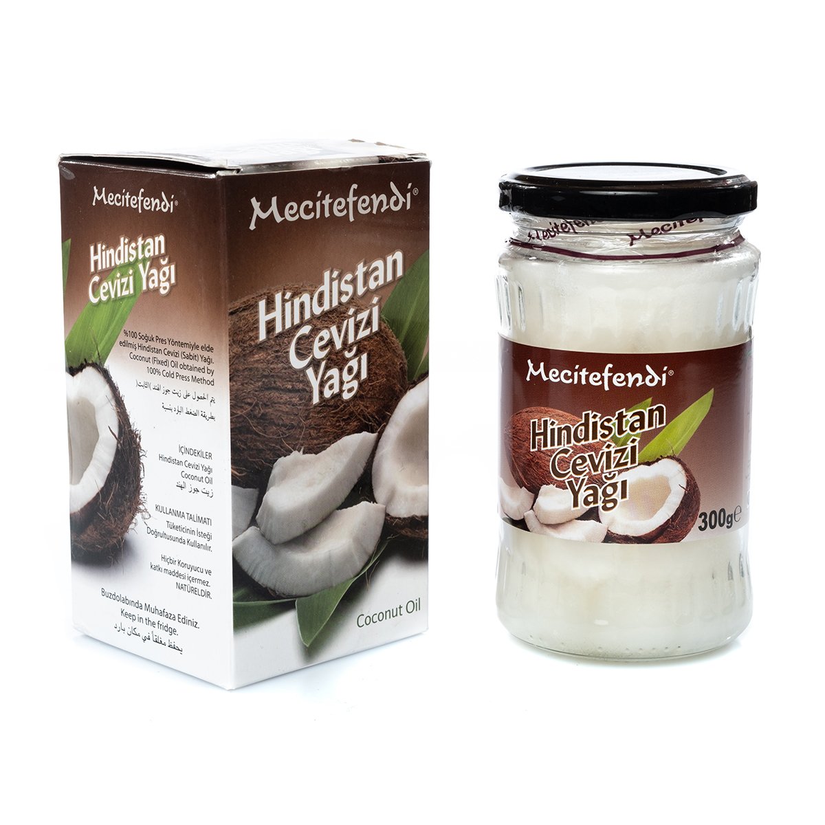 Hindistan Cevizi Yağı Soğuk Sıkım (300 gr)