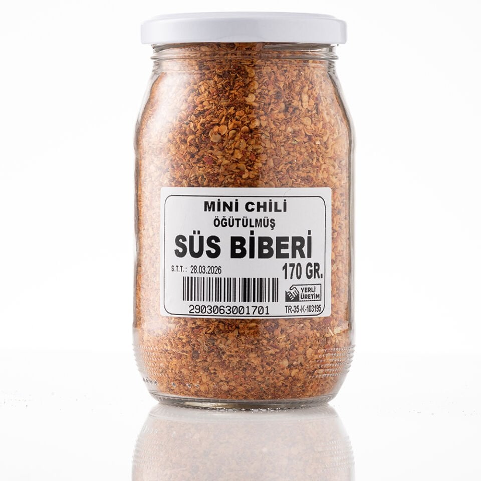 Mini Chili Öğütülmüş Süs Biberi (170 gr)