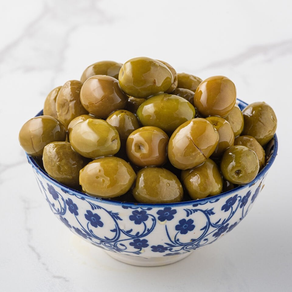 Yeni Mahsül Yağlı Kırma Zeytin (500 gr)
