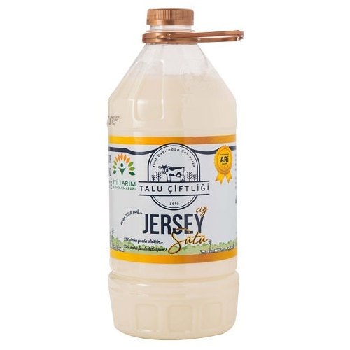 Talu Çiftliği Çiğ Jersey Süt (3 lt)