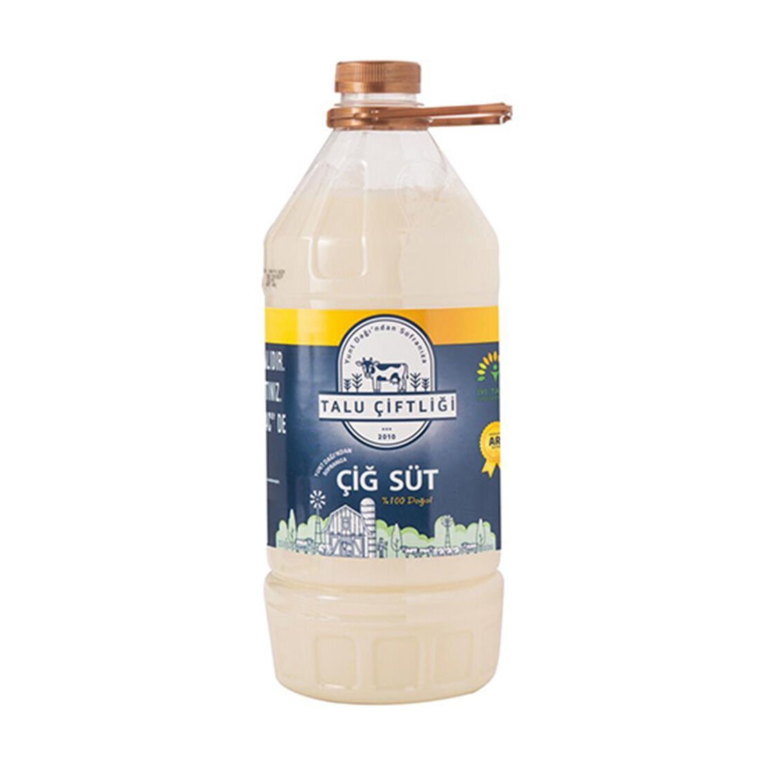 Talu Çiftliği Çiğ İnek Sütü (3 lt)