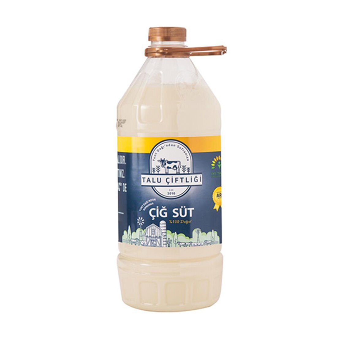 Talu Çiftliği Çiğ İnek Sütü (3 lt)