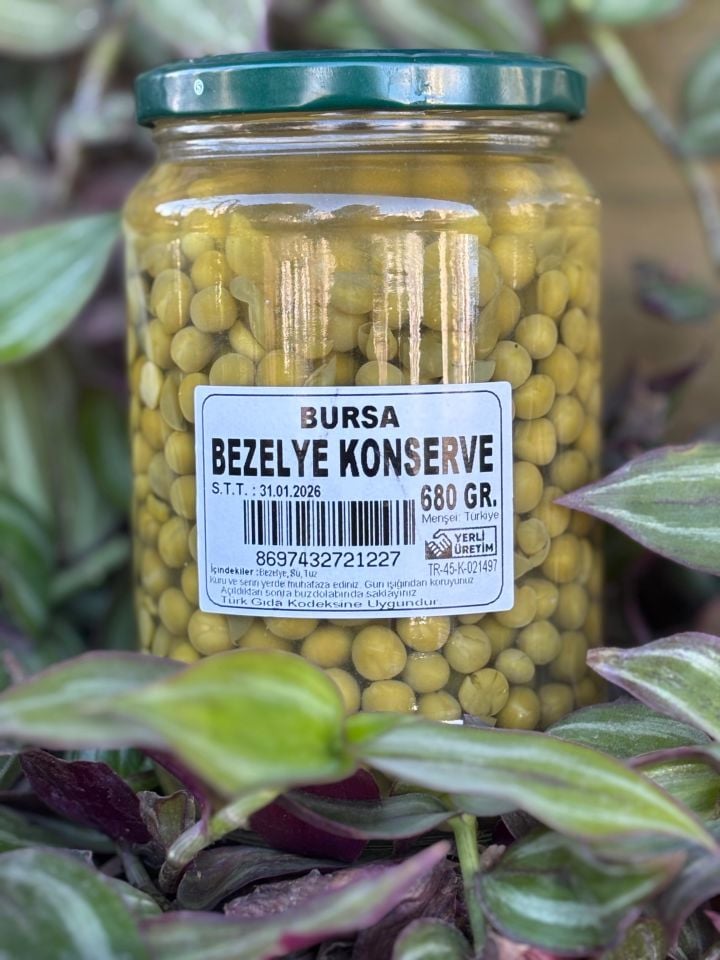 Bursa Bezelye  Konservesi (680 gr)