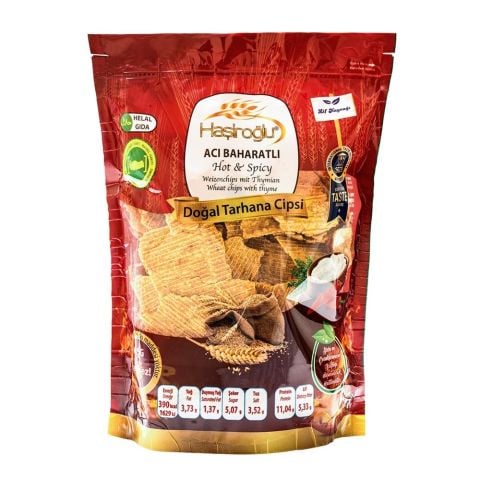 Haşiroğlu Acı Baharatlı Tarhana Cipsi (450 gr)