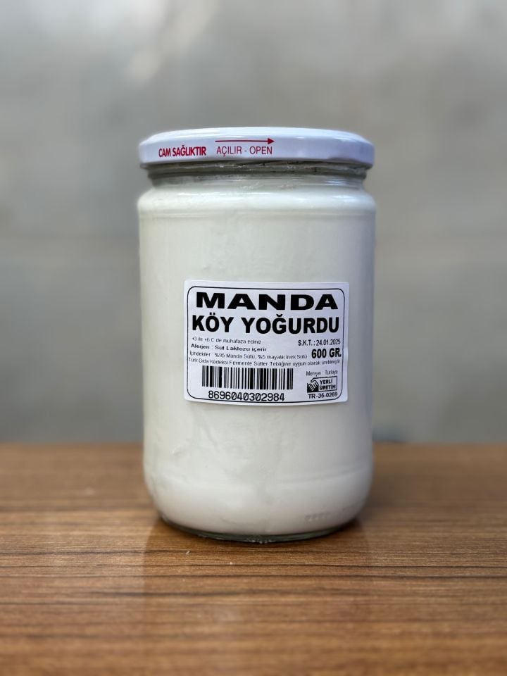 Köy Manda Yoğurdu (600 gr)