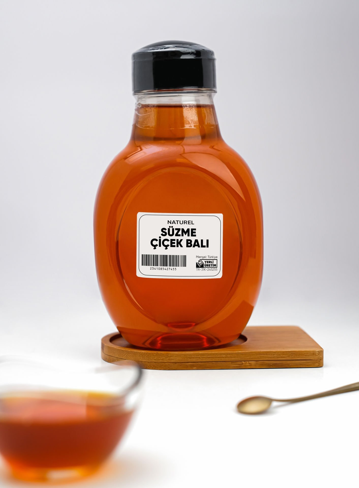Natürel Süzme Çiçek Balı (1000 gr)