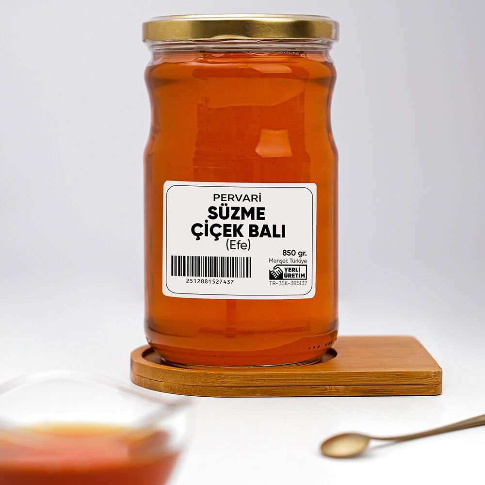 Pervari Süzme Çiçek Balı (850 gr)
