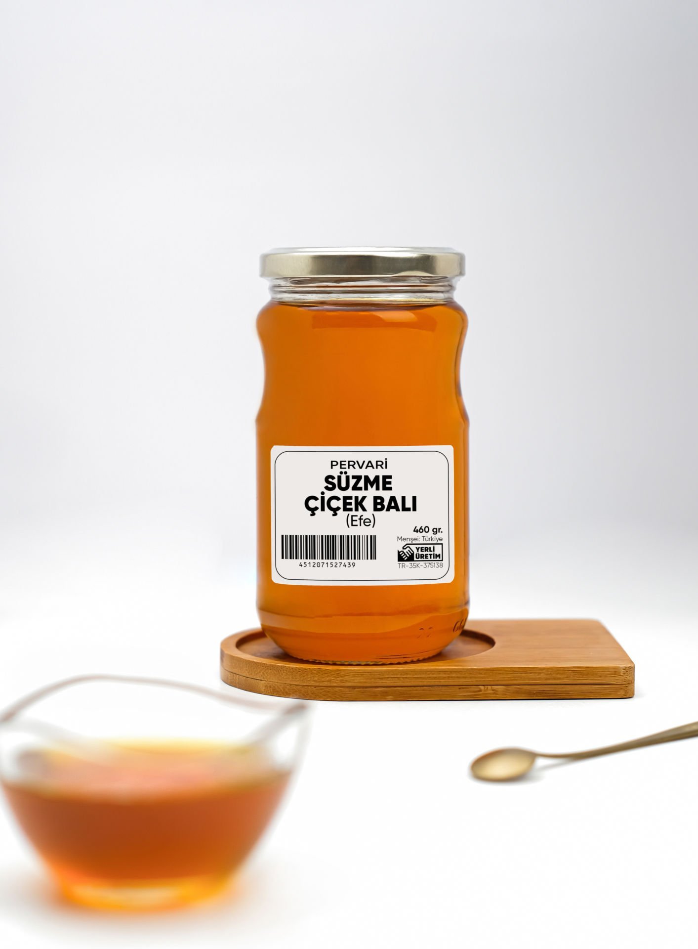 Pervari Süzme Çiçek Balı (460 gr)