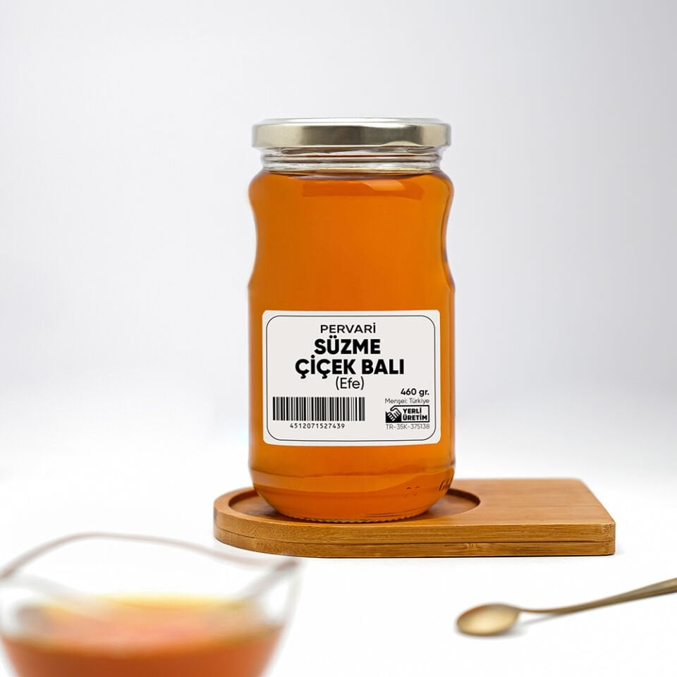 Pervari Süzme Çiçek Balı (460 gr)