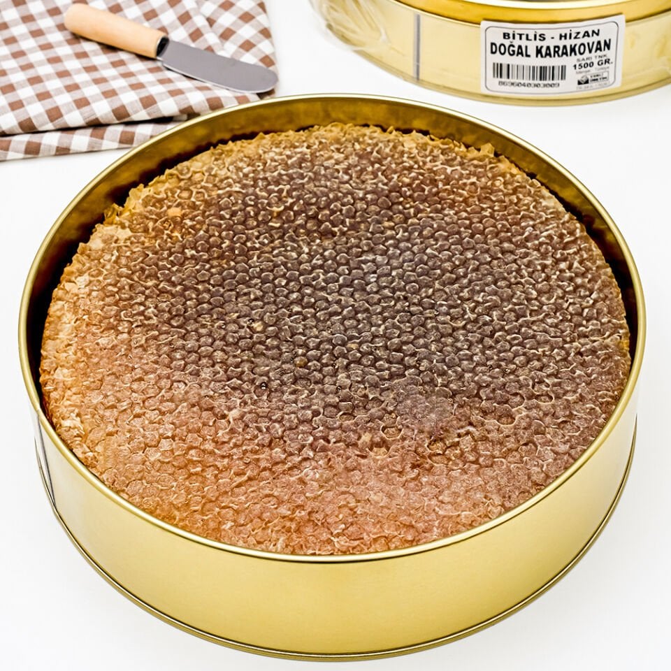 Bitlis Hizan Doğal  Karakovan Petek  Balı (1500 gr)