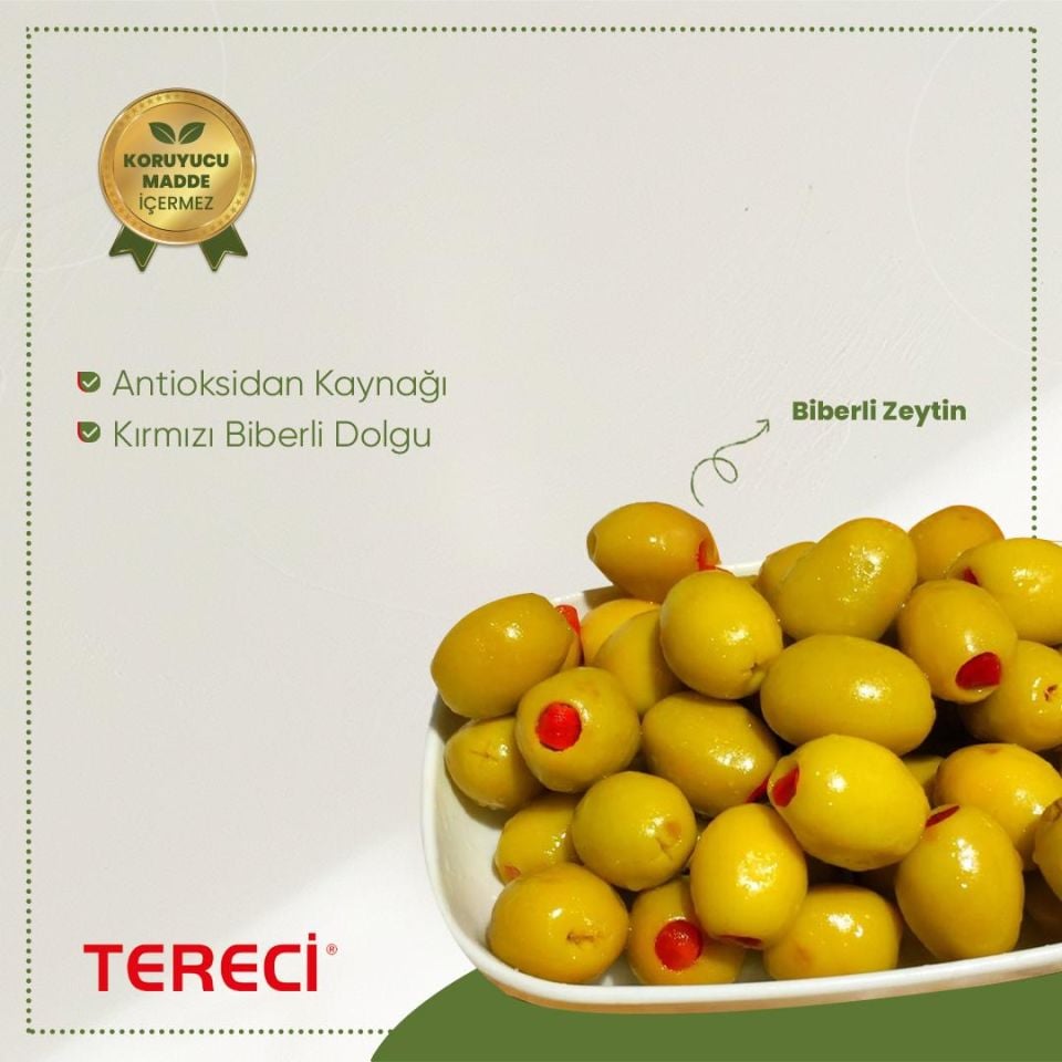 Biberli Zeytin  (500 gr)