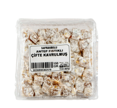 Antep Fıstıklı  Çifte  Kavrulmuş Lokum (150 gr)