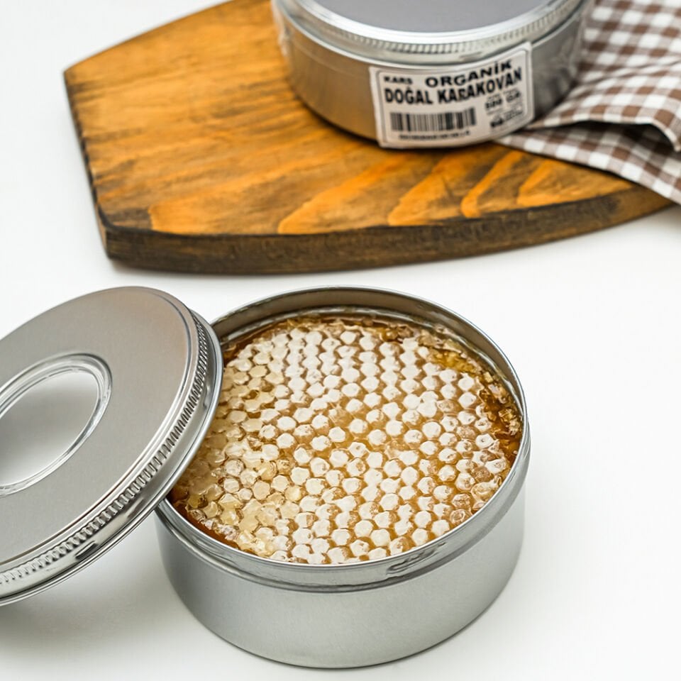 Kars Organik Karakovan Petek Bal (500 gr)