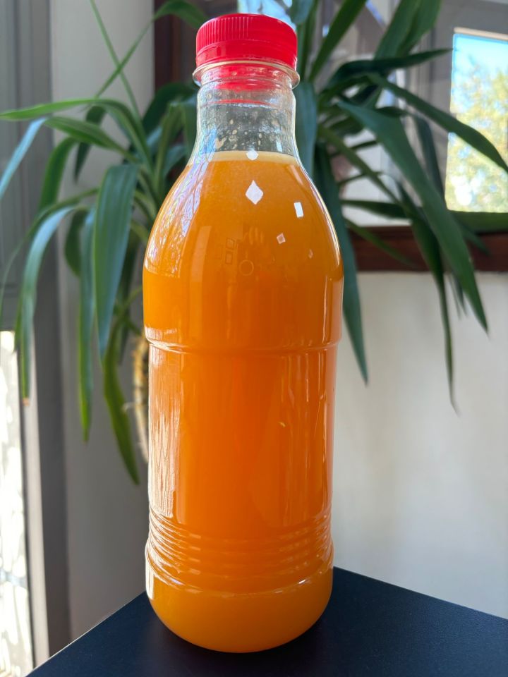 Taze Sıkılmış Günlük Portakal Suyu (1 lt)