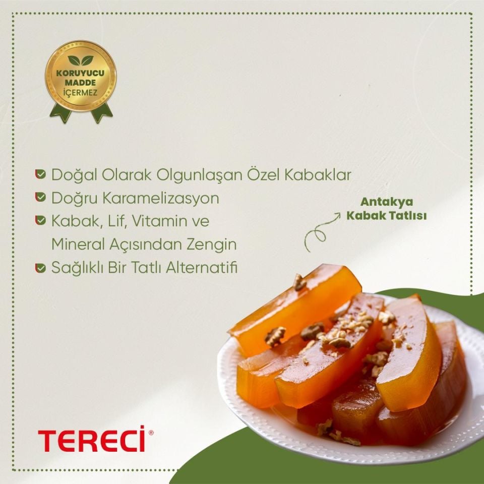 Antakya Kabak Tatlısı (500 gr)