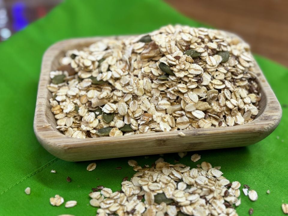 Özel Üretim Tahıl Gevreği Müsli Tohum Mix (250 gr)