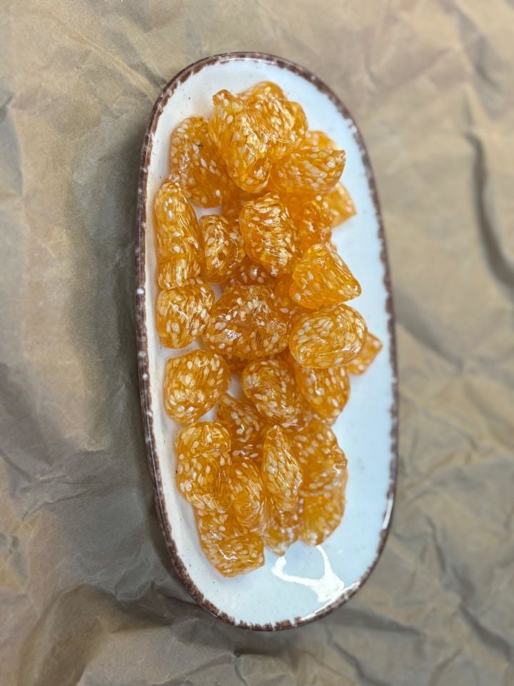 Nostalji Özel Üretim Susamlı Akide Şekeri (250 gr)