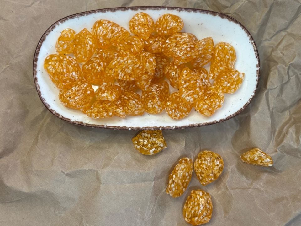 Nostalji Özel Üretim Susamlı Akide Şekeri (250 gr)