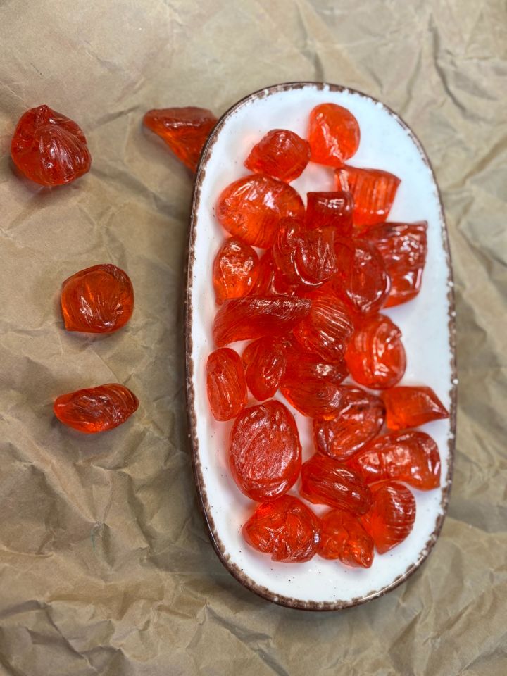 Nostalji Özel Üretim Tarçınlı Akide Şekeri (250 gr)