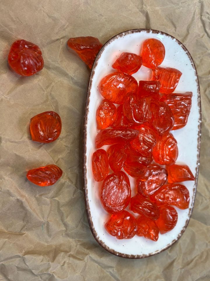 Nostalji Özel Üretim Tarçınlı Akide Şekeri (250 gr)