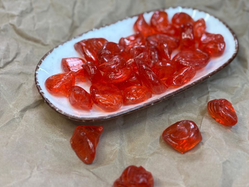 Nostalji Özel Üretim Tarçınlı Akide Şekeri (250 gr)