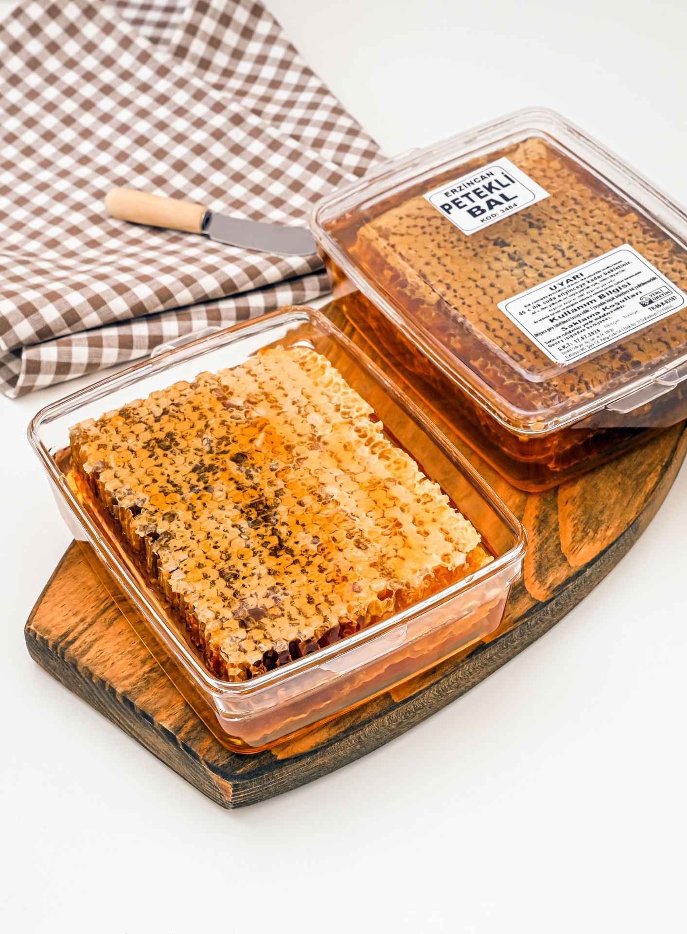 Yöresel Petek Bal (Erzincan) (400 gr)