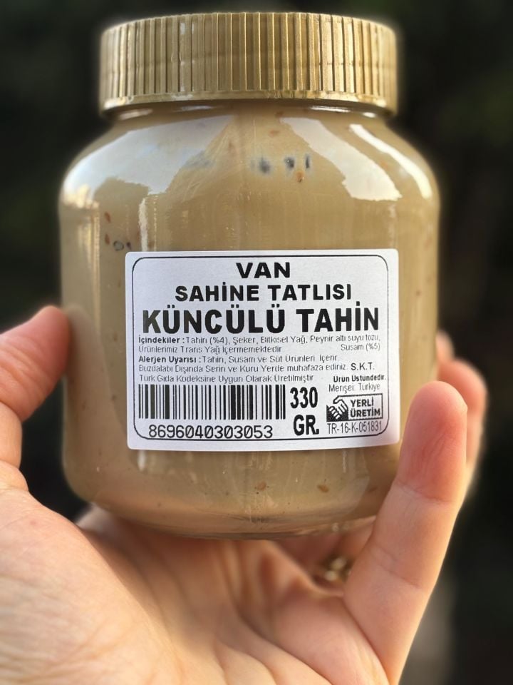 Van Sahine Tatlısı Küncülü Tahin (330 gr)