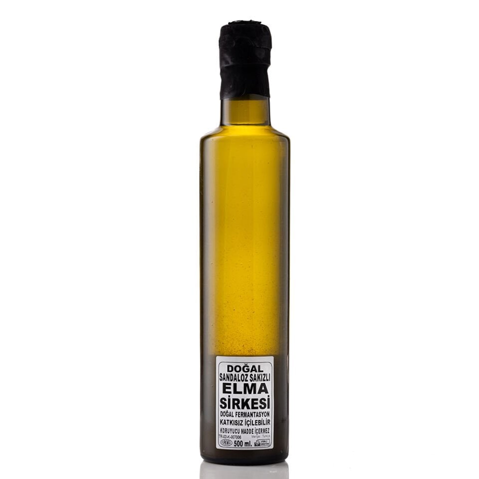 Doğal Sandaloz Sakızlı Elma Sirkesi (500 ml)