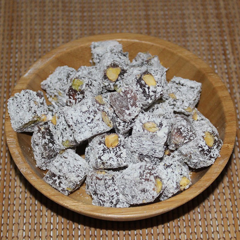 Safranbolu Çifte Kavrulmuş Antep Fıstıklı Lokum (200 gr)