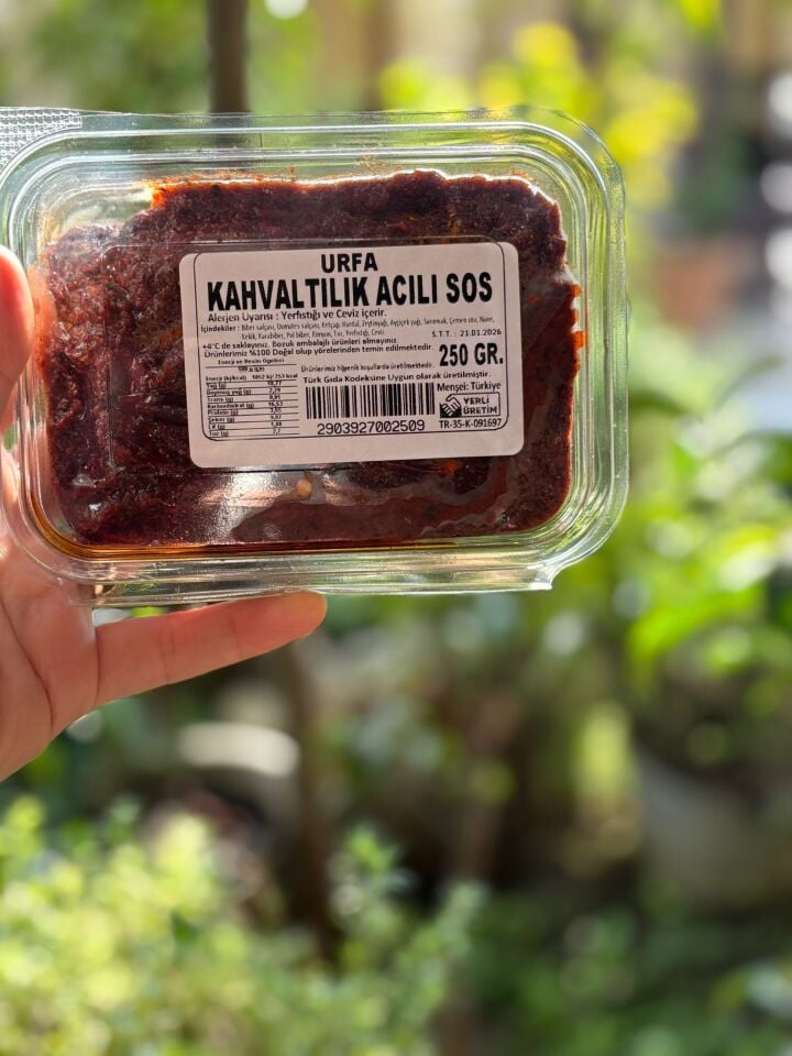 Urfa Kahvaltılık Acı Sos (250 gr)