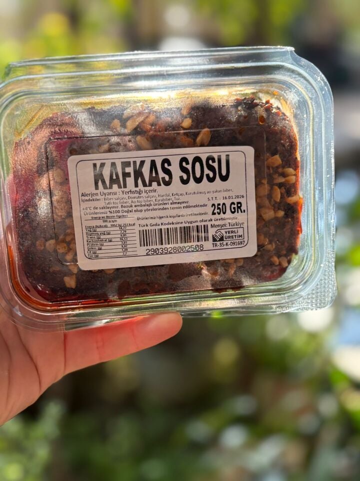 Kafkas Sosu (250 gr)