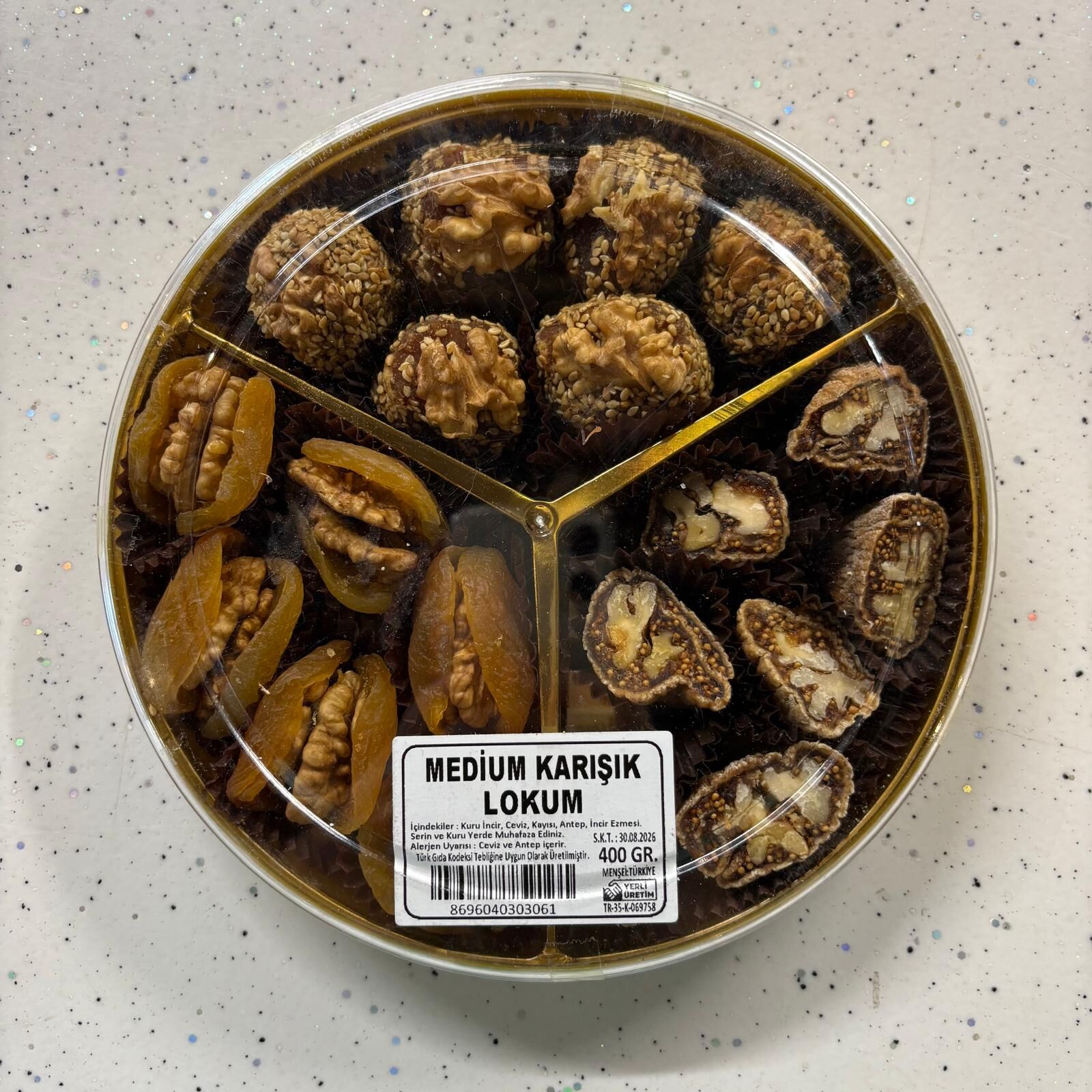 Medium Karışık Lokum (400 gr)