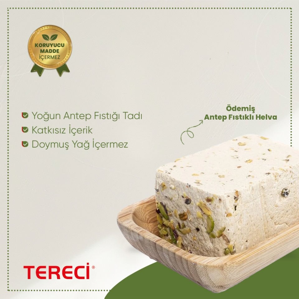 Ödemiş Antep Fıstıklı Helva (550 gr)
