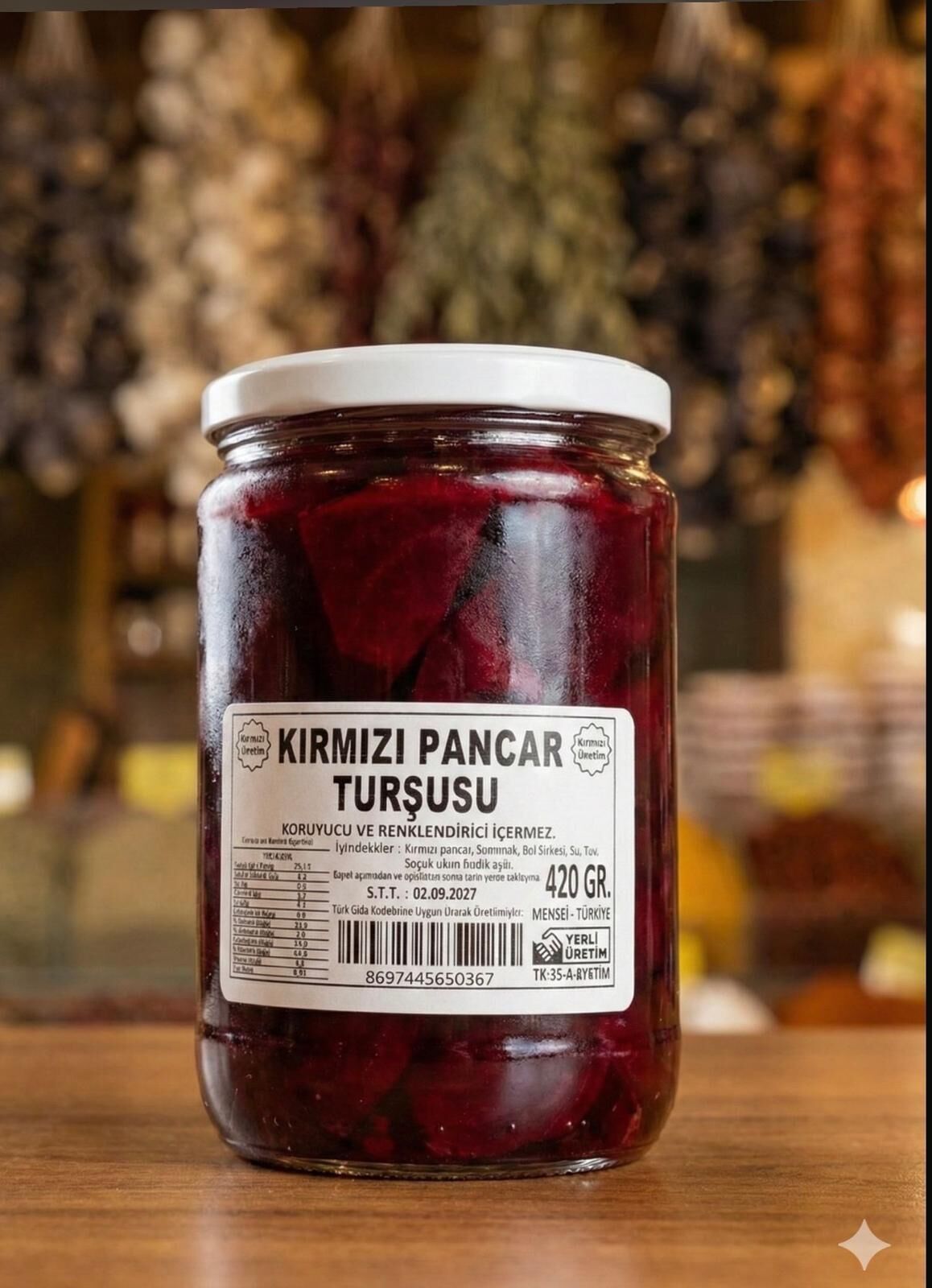 Kırmızı Pancar Turşusu (420 gr)