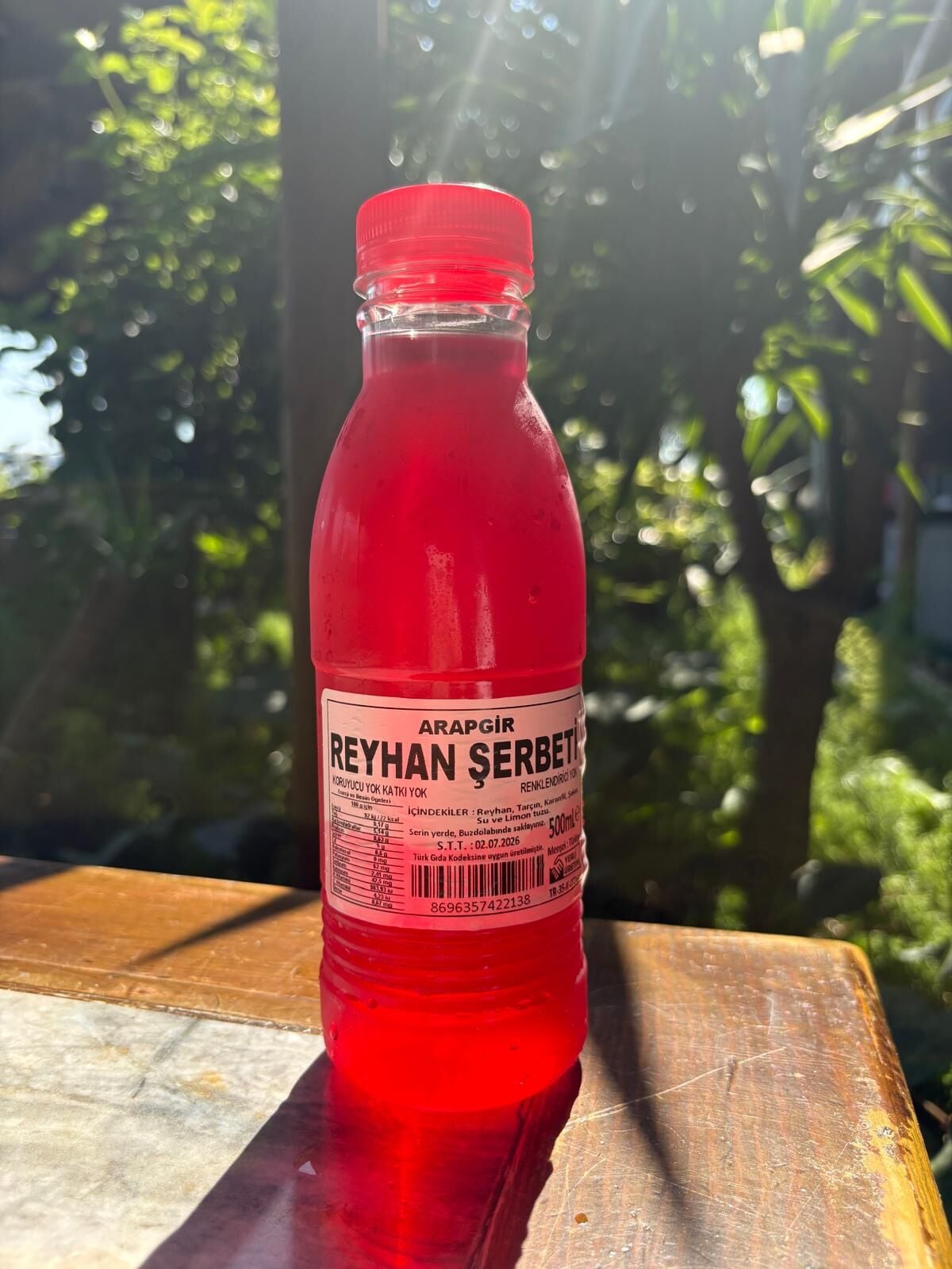 Arapgir Reyhan Şerbeti (500 ml)