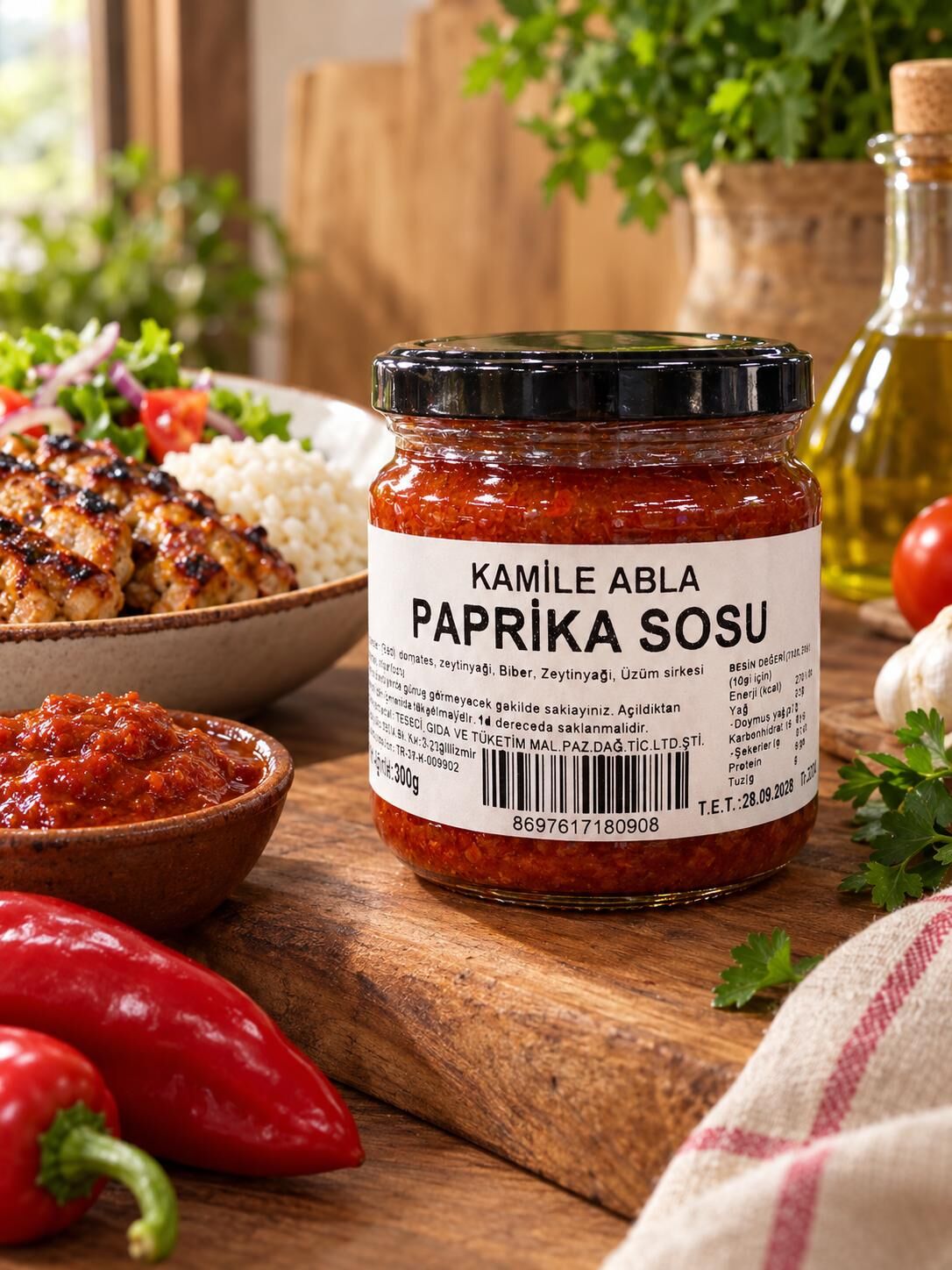 Kamile Abla Paprika Sosu (300 gr)