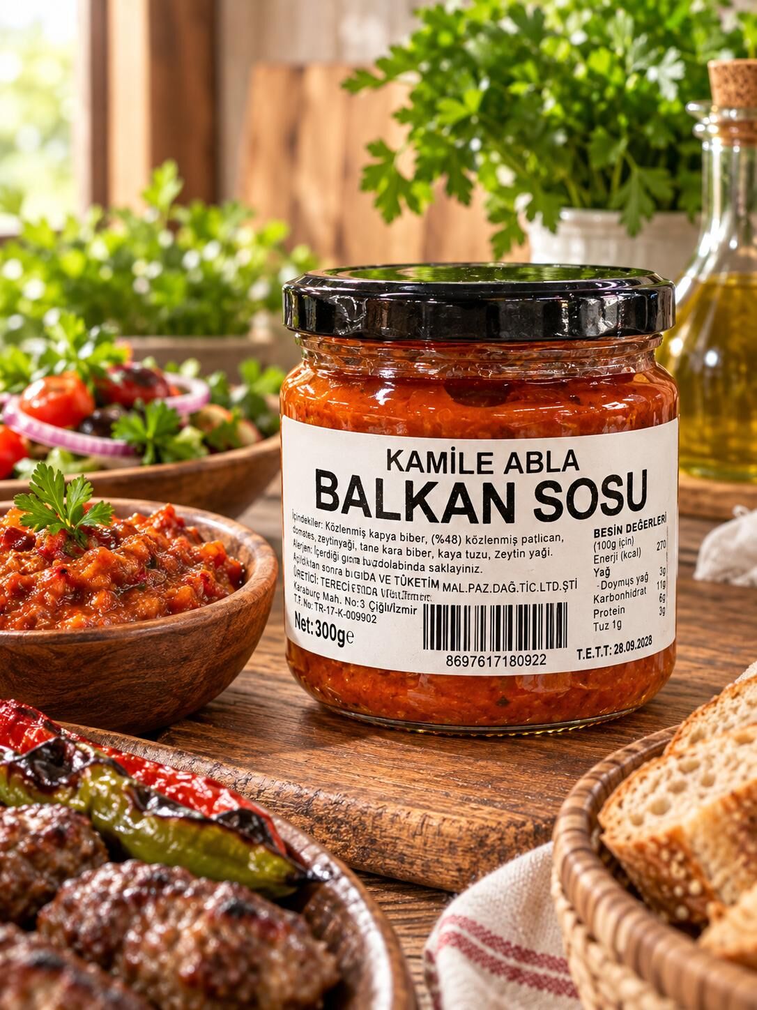 Kamile Abla Balkan Sosu (300 gr)