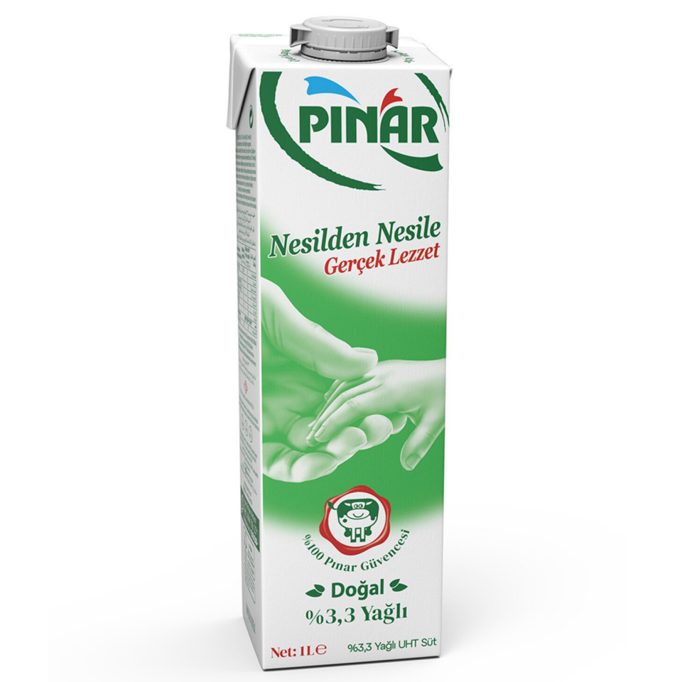 Pınar Pastörize UHT Süt (1 lt)
