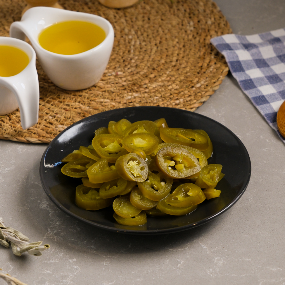 Kesme Acı Biber Turşusu Jalapeno (300 gr)