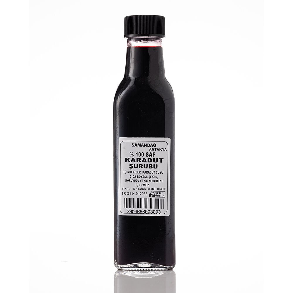 Samandağ Saf Karadut Şurubu (300 gr)